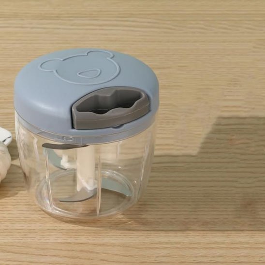 Hachoir manuel plastique robuste ltransparent