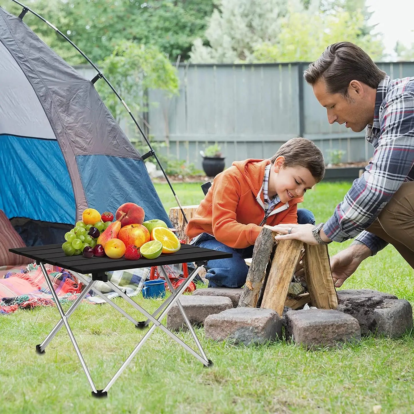 UPANDGO™ | Table de camping pliante