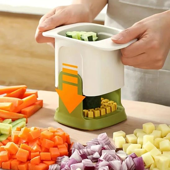 coupe legumes compatible nombreux fruits légumes