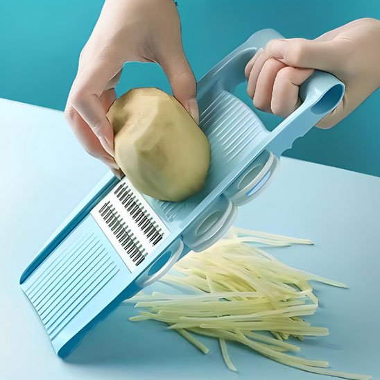 cuisine mandoline rangement compact securitaire