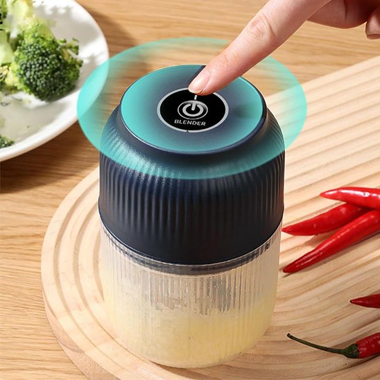 hachoir électrique récipient transparent USB