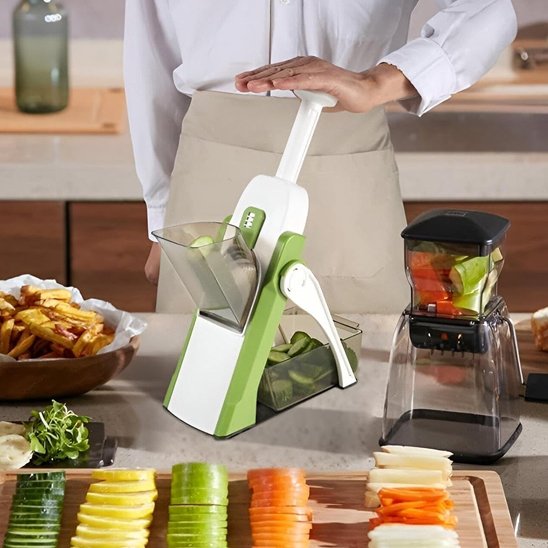 mandoline cuisine sécurité protége doigts