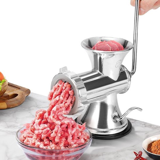 Hachoir à viande manuel | Inox Premium