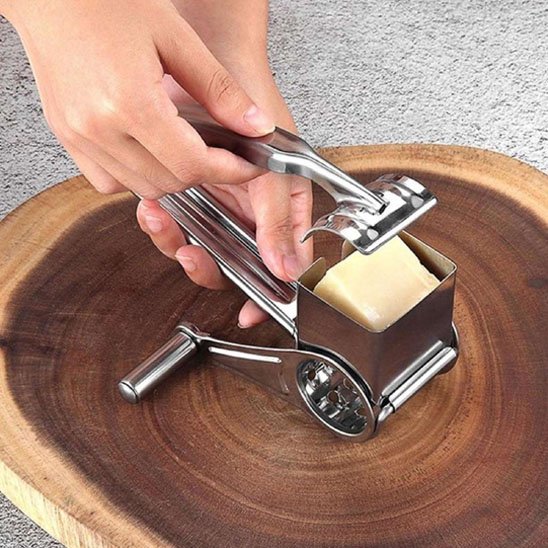 râpe à fromage Structure acier inoxydable ultra-résistante