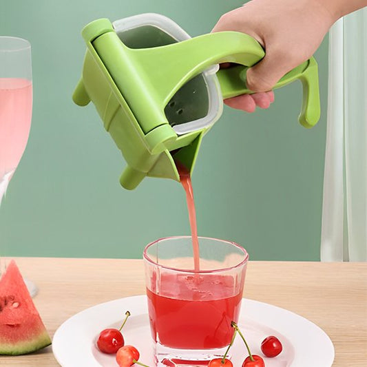 Presse agrume manuel compact vert