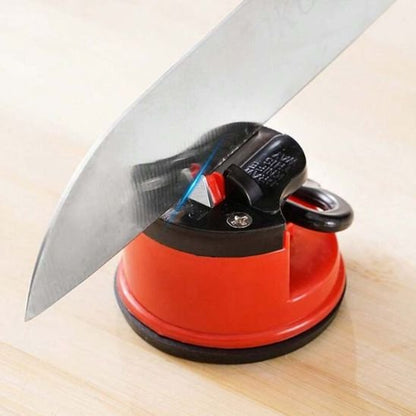 aiguiseur couteau rouge