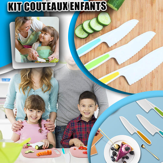 Ensemble Petit-Chef™ ｜Couteau Sécuritaire