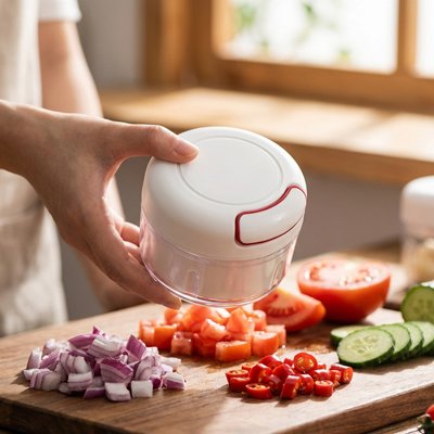 Mini hachoir manuel démontage facile