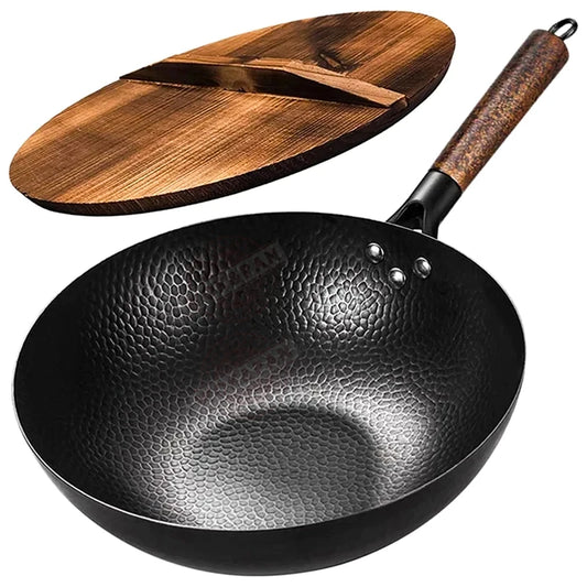 Poêle Wok en Acier