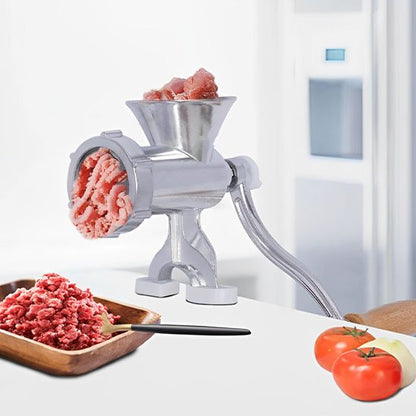 Hachoir à viande manuel en inox | 100% Maison