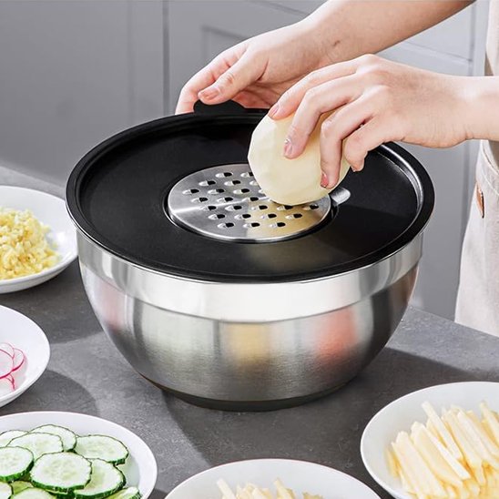 saladier bol acier inoxydable durable hygiénique