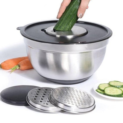 saladier couvercle noir hermétique conservation