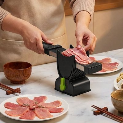 Trancheuse manuelle lames acier inoxydable